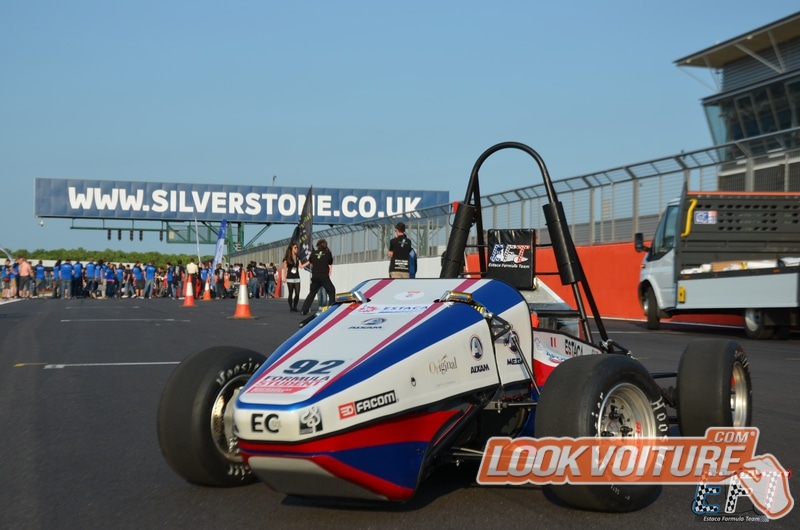 L’ESTACA décroche un trophée à Silverstone au Formula Student